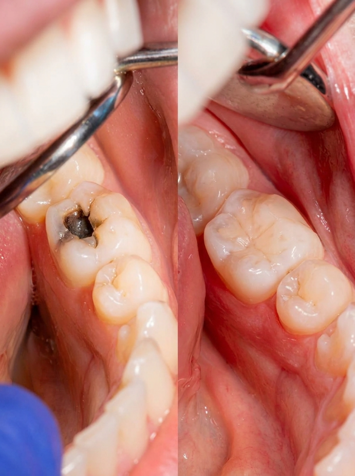 GIC (Glass Ionomer) Filling